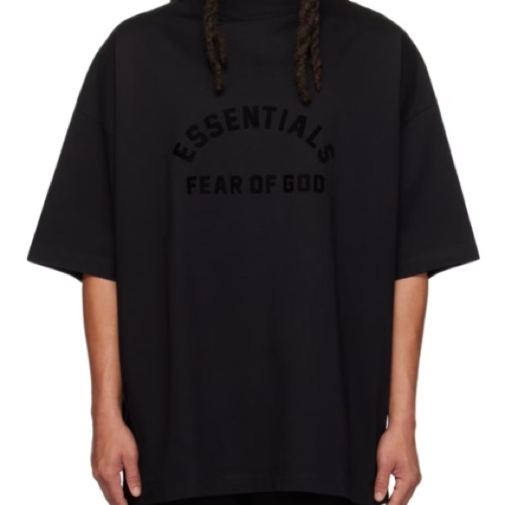 FEAR OF GOD ESSENTIALS
Black Bonded T-Shirt